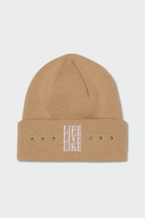 スタッドロゴビーニー / Stud Logo Beanie, Beige