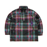 BBLアノラックジャケット/BSR2223FWJK091 BBL ANORAK JACKET PURPLE CHECK