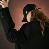 Matte stud over fit ball cap