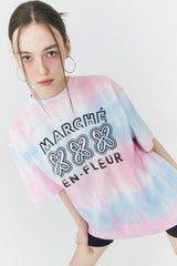 タイダイ フラワー グラフィック Tシャツ / Tie-dye Flower Graphic Tee
