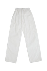 VOLUME CARGO PANTS_WHITE