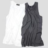 damage long layered sleeveless (3color) (6640213590134)