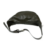 H-バックルバナナレザーバッグ / H-Buckle Banana Leather Bag (khaki)