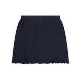 スモールチェリーポップルニットスカート / SMALL CHERRY POPPLE KNIT SKIRT [NAVY]