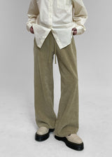 [MADE] Belundi Corduroy Wide Banding Pants