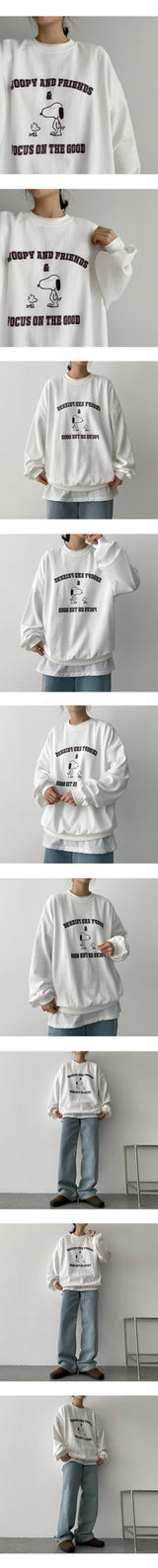 アンドスヌーピースウェットシャツ / Andsnoopy sweatshirt.