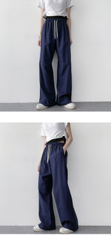 Summer soft linen spandex bendable pants