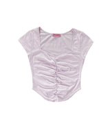 PNFメイド ダーリンシャーリングトップ / PNF made Darlin shirring top