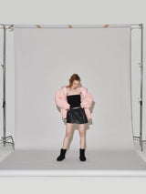 レザースカートパンツ / LEATHER SKIRT-PANTS