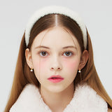 BOUCLE VOLUME  HAIRBAND _ WHITE