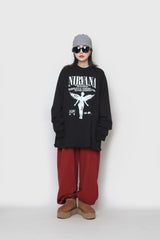 ニルバーナエンジェルロングオーバースリーブT / Nirvana Angel Long Over Sleeve T