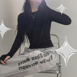 pouch lettering napping banding wide pants (4 colors)