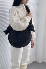 PILLOW CROSS BAG BLACK