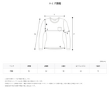 チェックハーフジップアップカラーニット