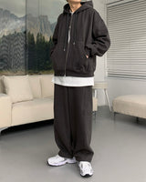 90'sキューブラムナッピング2WAYフードジップアップ / 90's Cube Lamb Napping Two-Way Hood Zip-Up (5 colors)