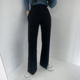 Loose-Leg Slacks