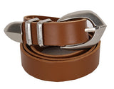No.0422 western L cowhide BELT (3color)