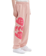 スマイルロゴスウェットパンツ / 939 SMILE LOGO SWEAT PANTS (PINK)