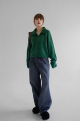 グレーデニムパンツ/no.7707 Gray Denim Pants