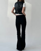 Senne Black Bootcut Jeans