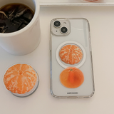 tangerine MagSafe Case(iPhone/Galaxy Options)