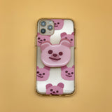 pinki pattern jelly case (iphone case) (6638916665462)
