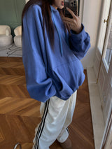 (UNISEX) ラムス起毛フード