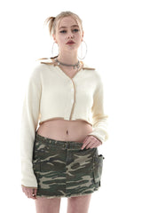 ミリタリーミニスカート/MILITARY MINI SKIRT