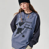 Cat Raglan Long sleeve [2 Color]