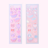 Bubble Bath seal sticker (2 set)