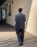 OW ツーボタン半袖ジャケット / OW Two Button Short-Sleeved Jacket (Set - Up / 3 colors)