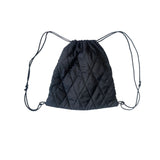 ピンクパッドストリングバッグ / Print padded string bag