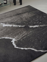 mono seaside rug - L