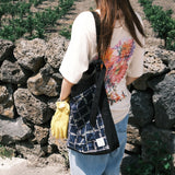 [Patchwork Canvas Bag] Yoga - The Milky Way (6625177763958)