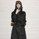 [UNISEX] MILO TRENCH COAT, BLACK (6633111584886)