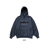 (UNISEX) フィックスピンタック起毛オーバーフード