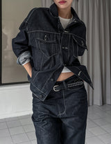 (UNISEX) ノンフェードステッチトラッカージャケット