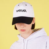 Scribble Two Tone 5panel Cap White