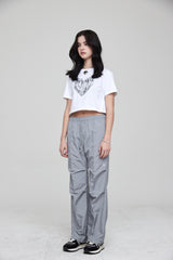 ピンタックジョガーパンツ / PINTUCK JOGGER PANTS GRAY