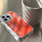 マイカラーケース / My Color Case (Orange Jelly Hard)