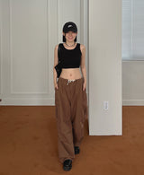 ボーイワイドカーゴパンツ/Boy Wide Cargo Pants (2color)