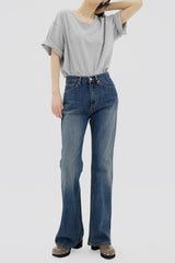 ベーシックジーンブルーブーツカットパンツ / no.332 Basic Jean Blue Bootcut Pants