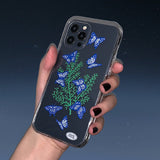 Butterfly within peace case