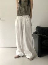 Mencia Crisp Incision Wide Two-Way Jogger Pants