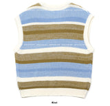 Min Rio Double Tone Round Vest (2color) (6562600222838)
