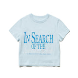 アメリカンドリームクロップTシャツ/AMERICAN DREAM CROP TEE [SKY BLUE]