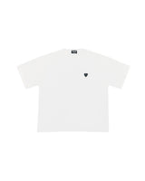 コラボレーションハートTシャツ / PUBLUX × GRAVER - WHITE