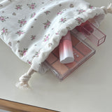 SPRING FLOWER STRING POUCH