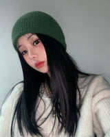[UNISEX] アンゴラスリムフィットビーニー