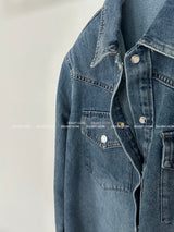 Bart Shirt Pad Jean Jacket